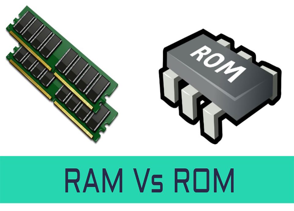 تفاوت RAM و ROM