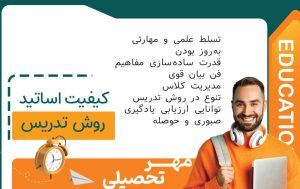 کیفیت اساتید و مدرس های آموزشگاه